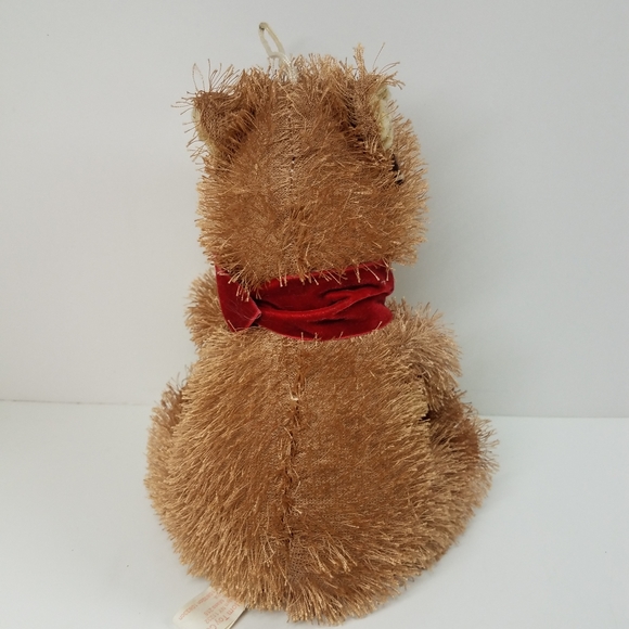 Bear Plush Toy, Dog Plush Toy, Squirrel Plush Keychain, Lot of 3 Stuffed Animals - Picture 9 of 15